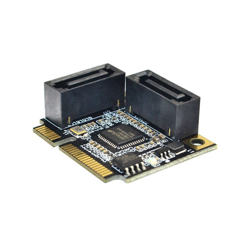 Mini PCI-E to 2 Ports SATA 3.0 Controller Expansion Card