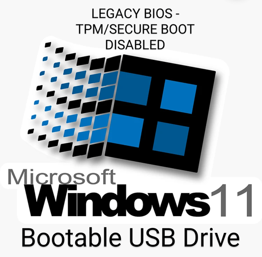 LEGACY Windows 11 Bootable USB Media