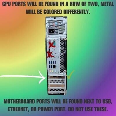 Gaming PC Rig i5-6500 16GB RX 6400 4GB Upgraded HP PRO SFF Sleeper Office PC